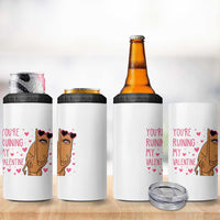 Marcus The Worm Meme 4 in 1 Can Cooler Tumbler Funny Anti Valentines Day - Wonder Print Shop