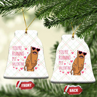 Marcus The Worm Meme Ceramic Ornament Funny Anti Valentines Day - Wonder Print Shop