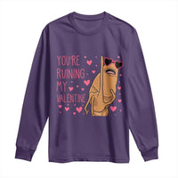 Marcus The Worm Meme Long Sleeve Shirt Funny Anti Valentines Day - Wonder Print Shop