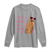Marcus The Worm Meme Long Sleeve Shirt Funny Anti Valentines Day - Wonder Print Shop