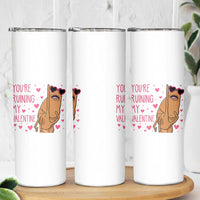 Marcus The Worm Meme Skinny Tumbler Funny Anti Valentines Day - Wonder Print Shop