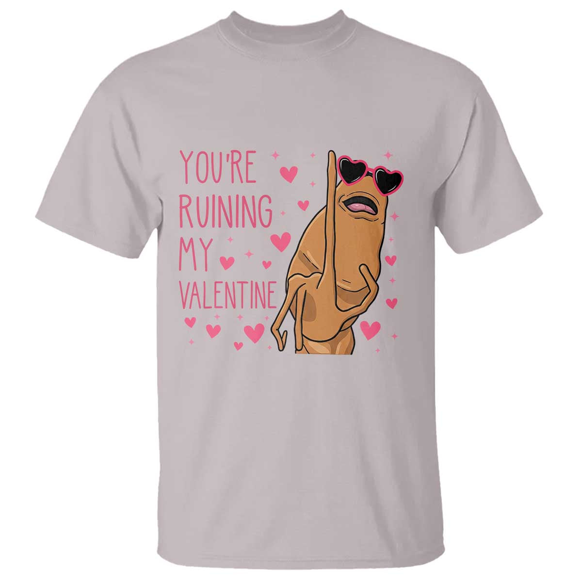 Marcus The Worm Meme T Shirt Funny Anti Valentines Day - Wonder Print Shop