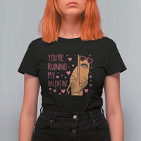 Marcus The Worm Meme T Shirt For Women Funny Anti Valentines Day - Wonder Print Shop