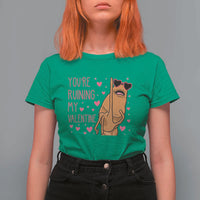 Marcus The Worm Meme T Shirt For Women Funny Anti Valentines Day - Wonder Print Shop