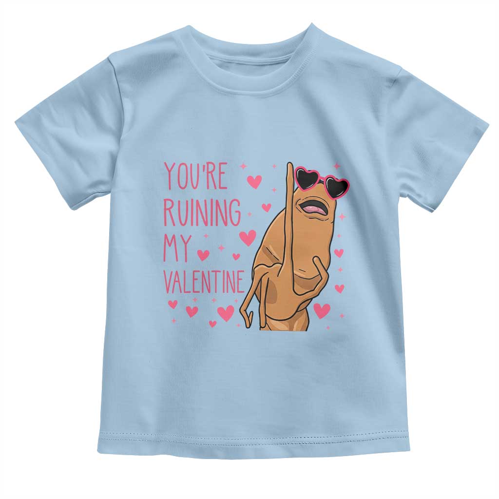 Marcus The Worm Meme Toddler T Shirt Funny Anti Valentines Day - Wonder Print Shop