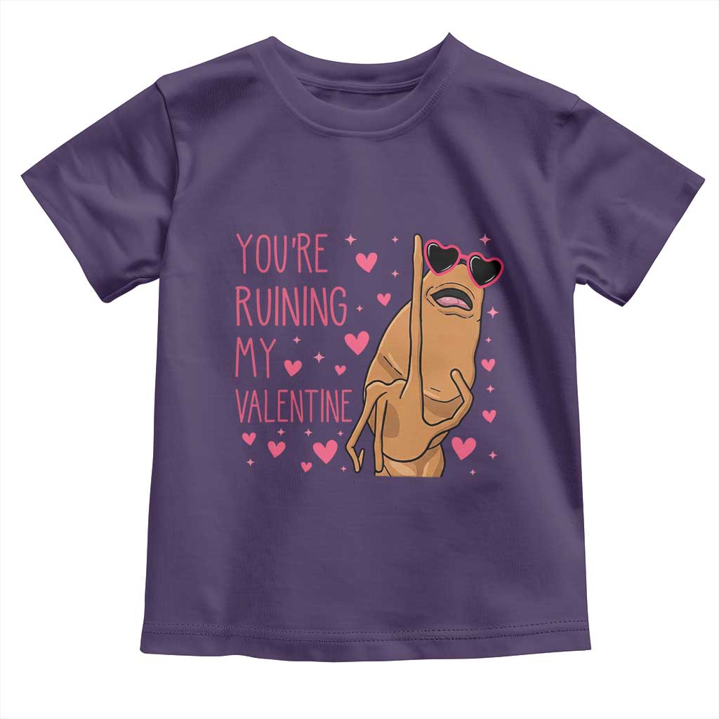 Marcus The Worm Meme Toddler T Shirt Funny Anti Valentines Day - Wonder Print Shop