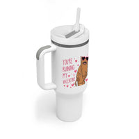 Marcus The Worm Meme Tumbler With Handle Funny Anti Valentines Day - Wonder Print Shop