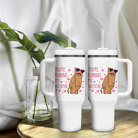 Marcus The Worm Meme Tumbler With Handle Funny Anti Valentines Day - Wonder Print Shop