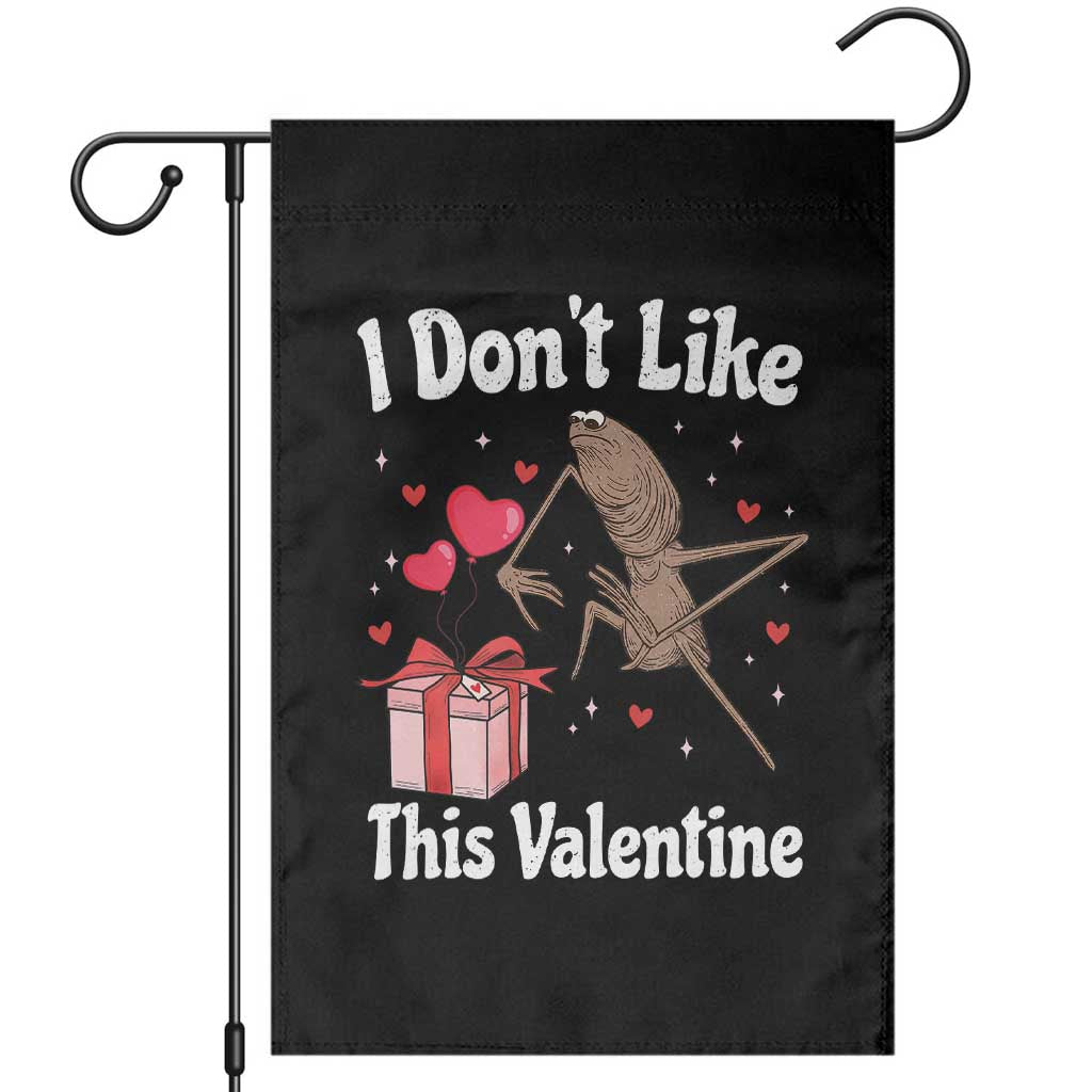 Marcus The Worm Meme Garden Flag Funny Anti Valentines Day Sarcastic - Wonder Print Shop
