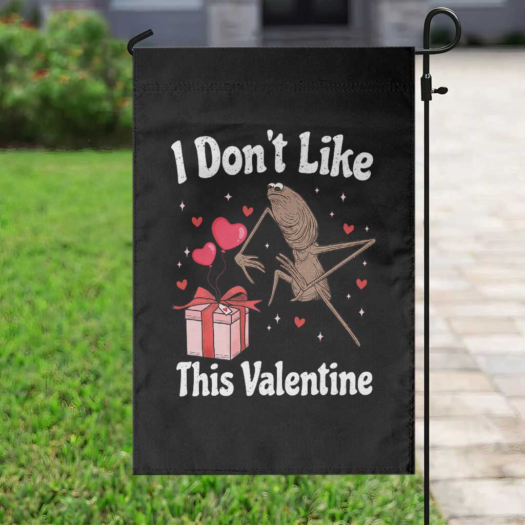 Marcus The Worm Meme Garden Flag Funny Anti Valentines Day Sarcastic - Wonder Print Shop