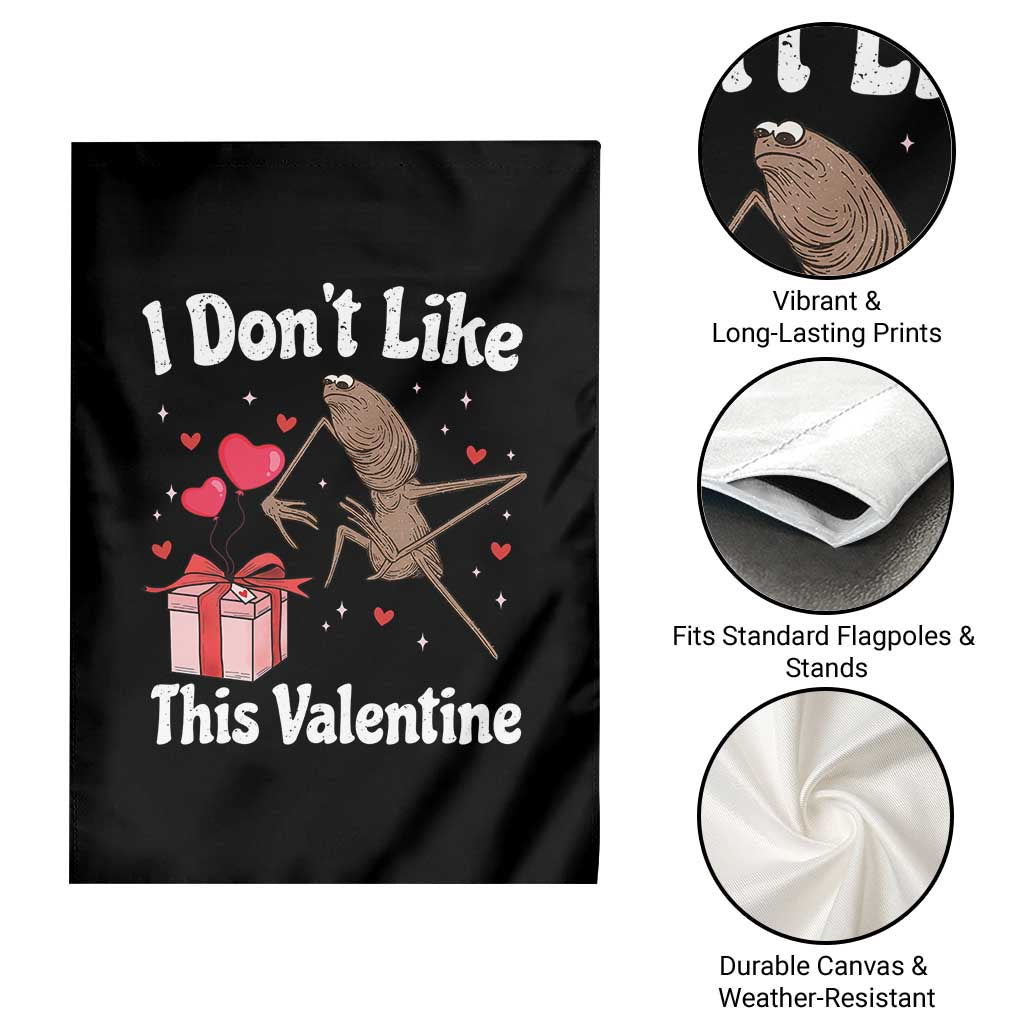 Marcus The Worm Meme Garden Flag Funny Anti Valentines Day Sarcastic - Wonder Print Shop