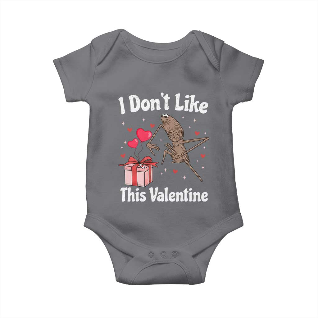 Marcus The Worm Meme Baby Onesie Funny Anti Valentines Day Sarcastic - Wonder Print Shop