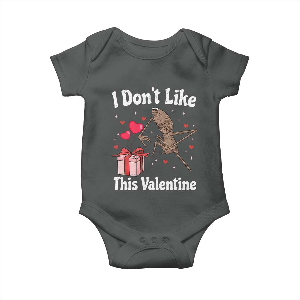 Marcus The Worm Meme Baby Onesie Funny Anti Valentines Day Sarcastic - Wonder Print Shop