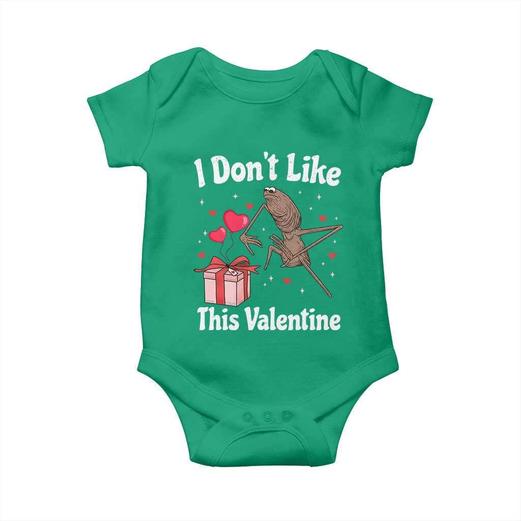 Marcus The Worm Meme Baby Onesie Funny Anti Valentines Day Sarcastic - Wonder Print Shop