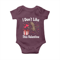 Marcus The Worm Meme Baby Onesie Funny Anti Valentines Day Sarcastic - Wonder Print Shop