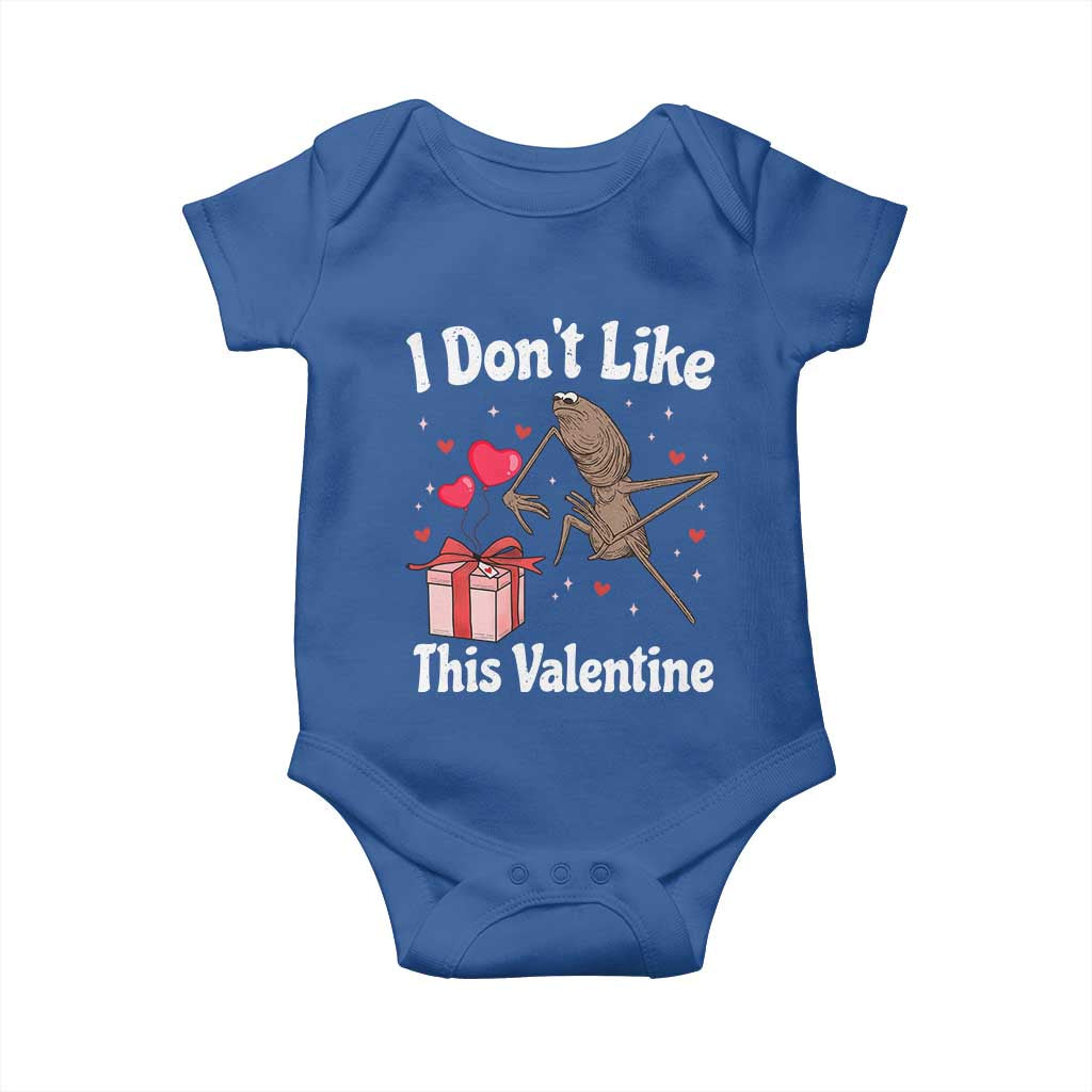 Marcus The Worm Meme Baby Onesie Funny Anti Valentines Day Sarcastic - Wonder Print Shop
