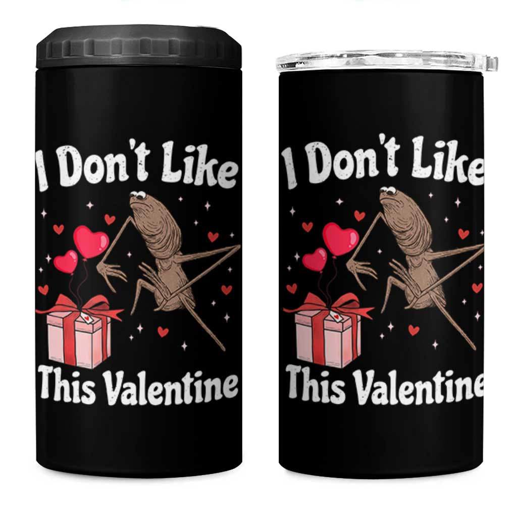 Marcus The Worm Meme 4 in 1 Can Cooler Tumbler Funny Anti Valentines Day Sarcastic - Wonder Print Shop