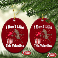 Marcus The Worm Meme Ceramic Ornament Funny Anti Valentines Day Sarcastic - Wonder Print Shop