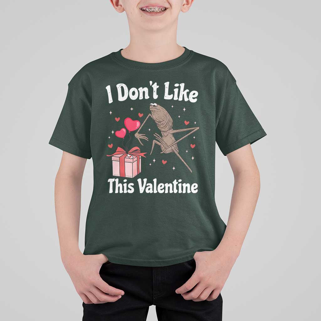 Marcus The Worm Meme T Shirt For Kid Funny Anti Valentines Day Sarcastic - Wonder Print Shop