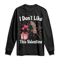 Marcus The Worm Meme Long Sleeve Shirt Funny Anti Valentines Day Sarcastic - Wonder Print Shop