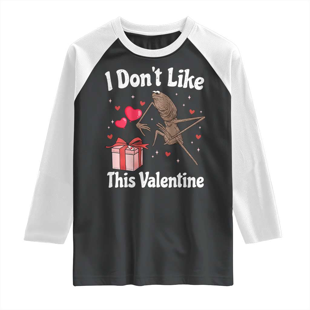 Marcus The Worm Meme Raglan Shirt Funny Anti Valentines Day Sarcastic - Wonder Print Shop