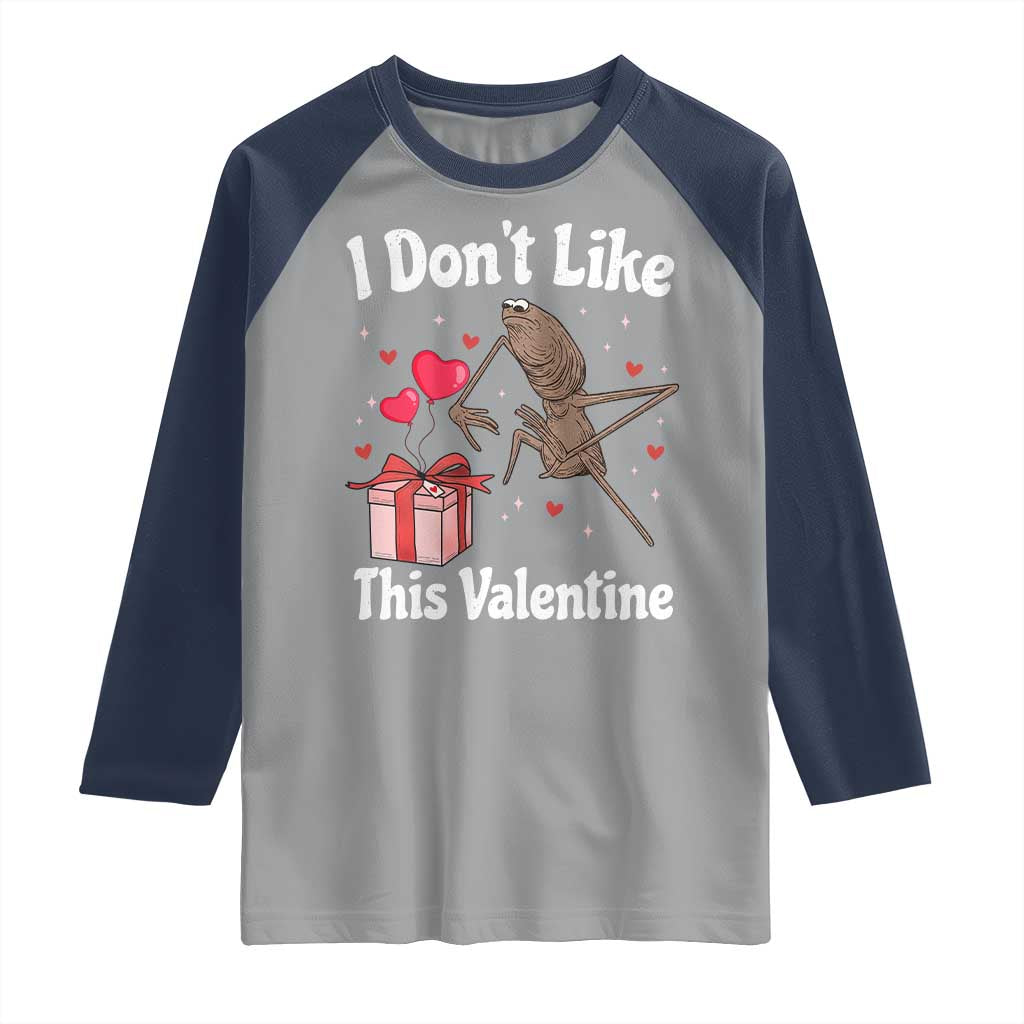 Marcus The Worm Meme Raglan Shirt Funny Anti Valentines Day Sarcastic - Wonder Print Shop