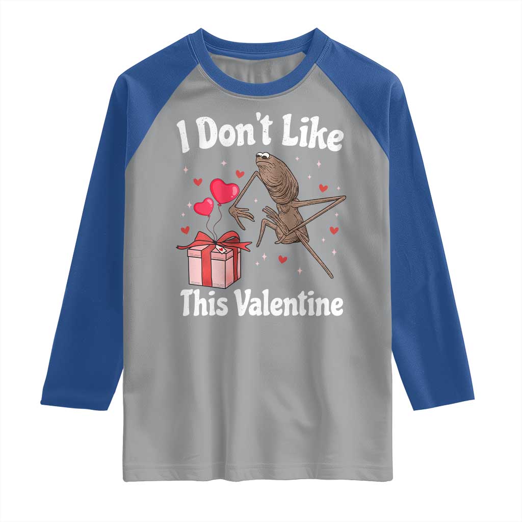 Marcus The Worm Meme Raglan Shirt Funny Anti Valentines Day Sarcastic - Wonder Print Shop