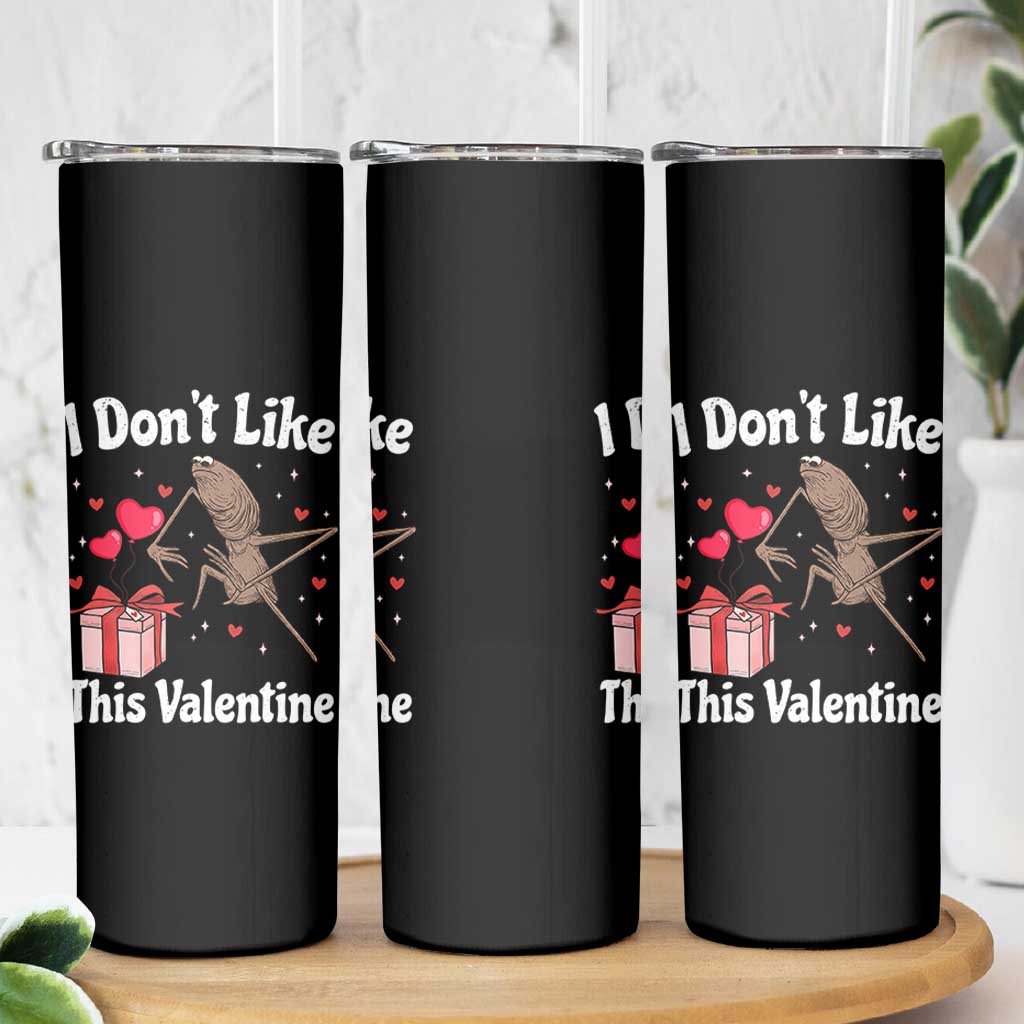 Marcus The Worm Meme Skinny Tumbler Funny Anti Valentines Day Sarcastic - Wonder Print Shop