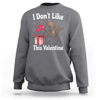 Marcus The Worm Meme Sweatshirt Funny Anti Valentines Day Sarcastic - Wonder Print Shop