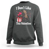 Marcus The Worm Meme Sweatshirt Funny Anti Valentines Day Sarcastic - Wonder Print Shop