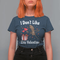 Marcus The Worm Meme T Shirt For Women Funny Anti Valentines Day Sarcastic - Wonder Print Shop