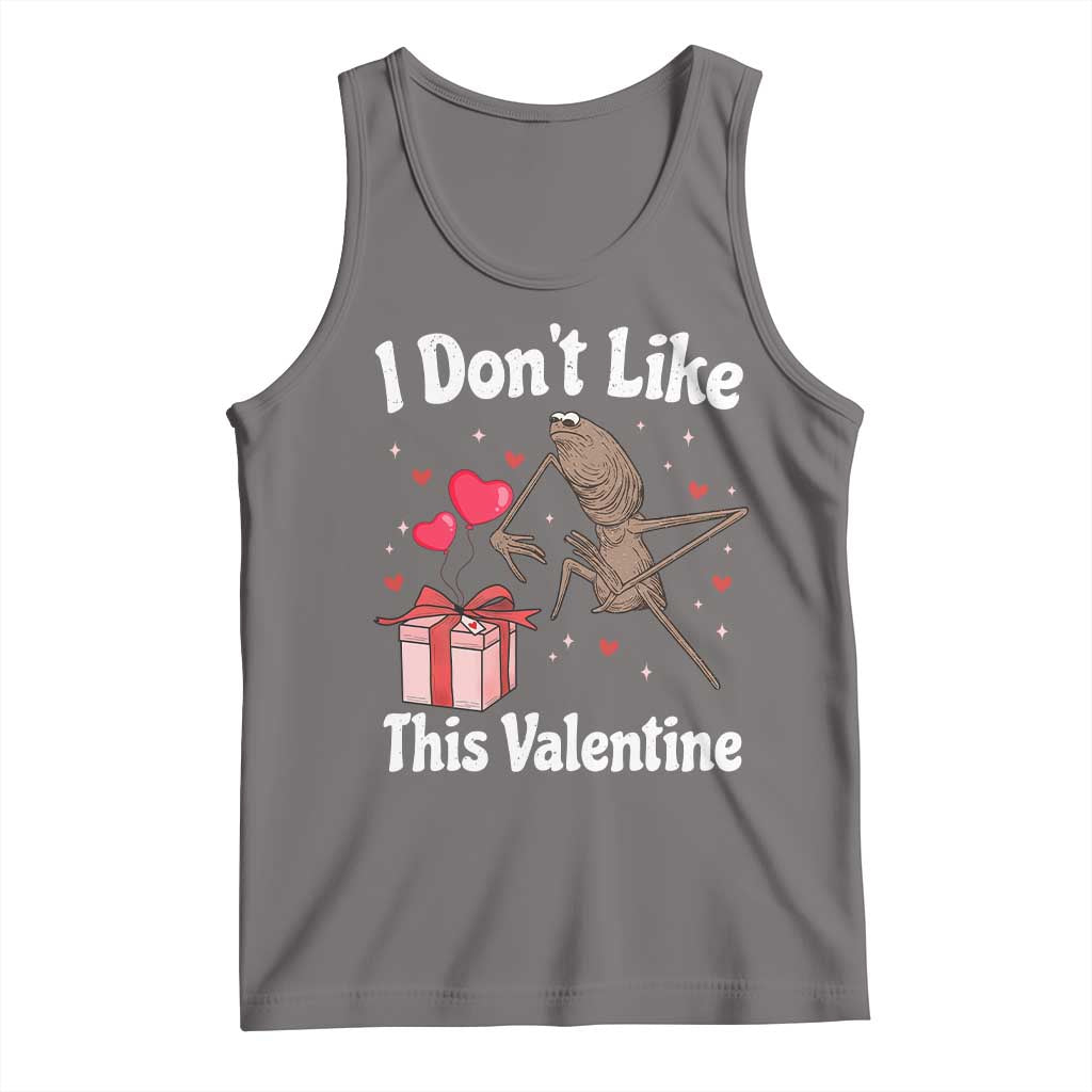 Marcus The Worm Meme Tank Top Funny Anti Valentines Day Sarcastic - Wonder Print Shop