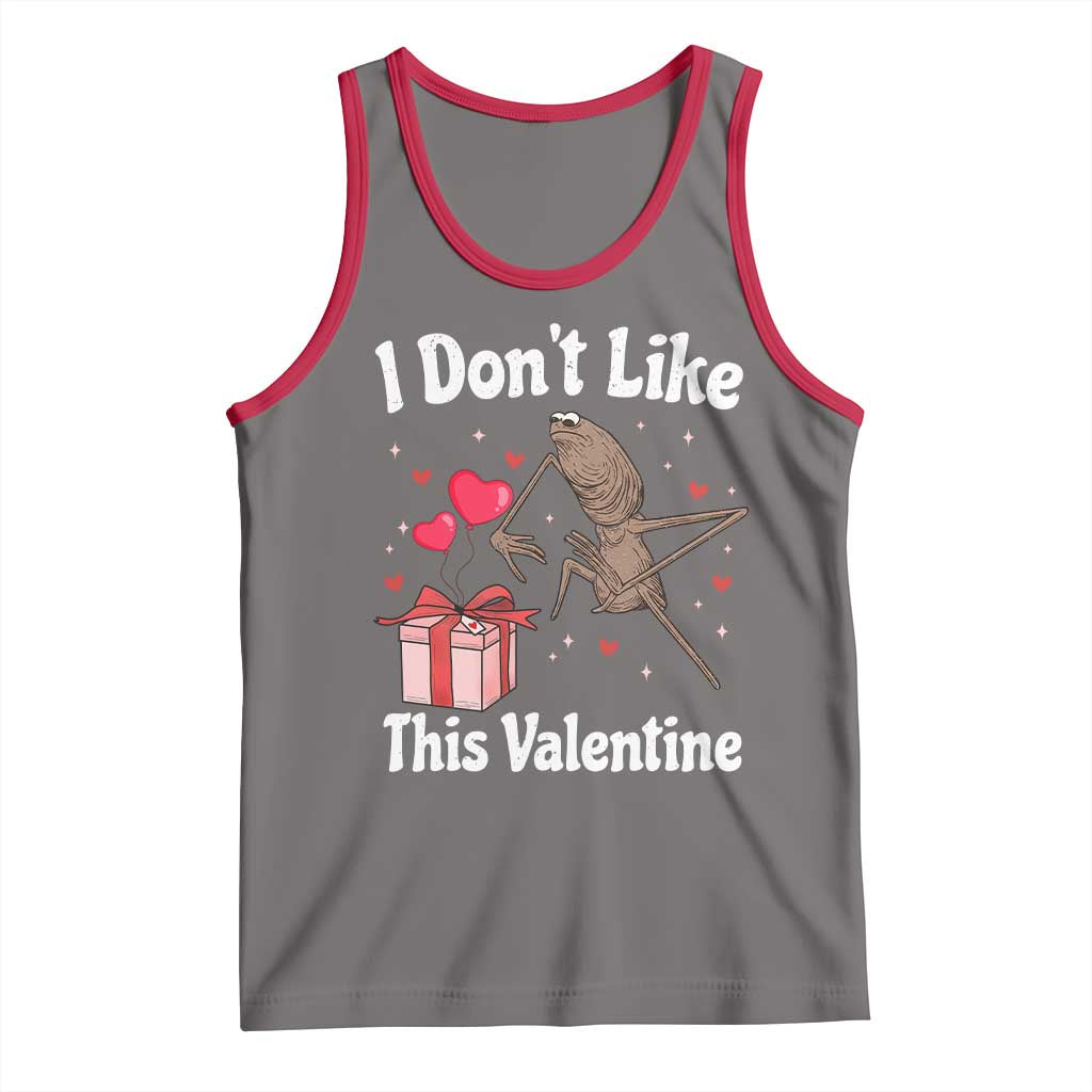 Marcus The Worm Meme Tank Top Funny Anti Valentines Day Sarcastic - Wonder Print Shop
