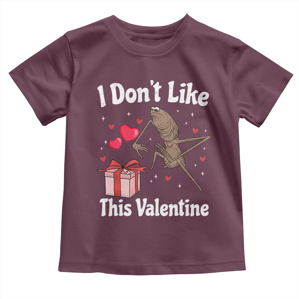 Marcus The Worm Meme Toddler T Shirt Funny Anti Valentines Day Sarcastic - Wonder Print Shop