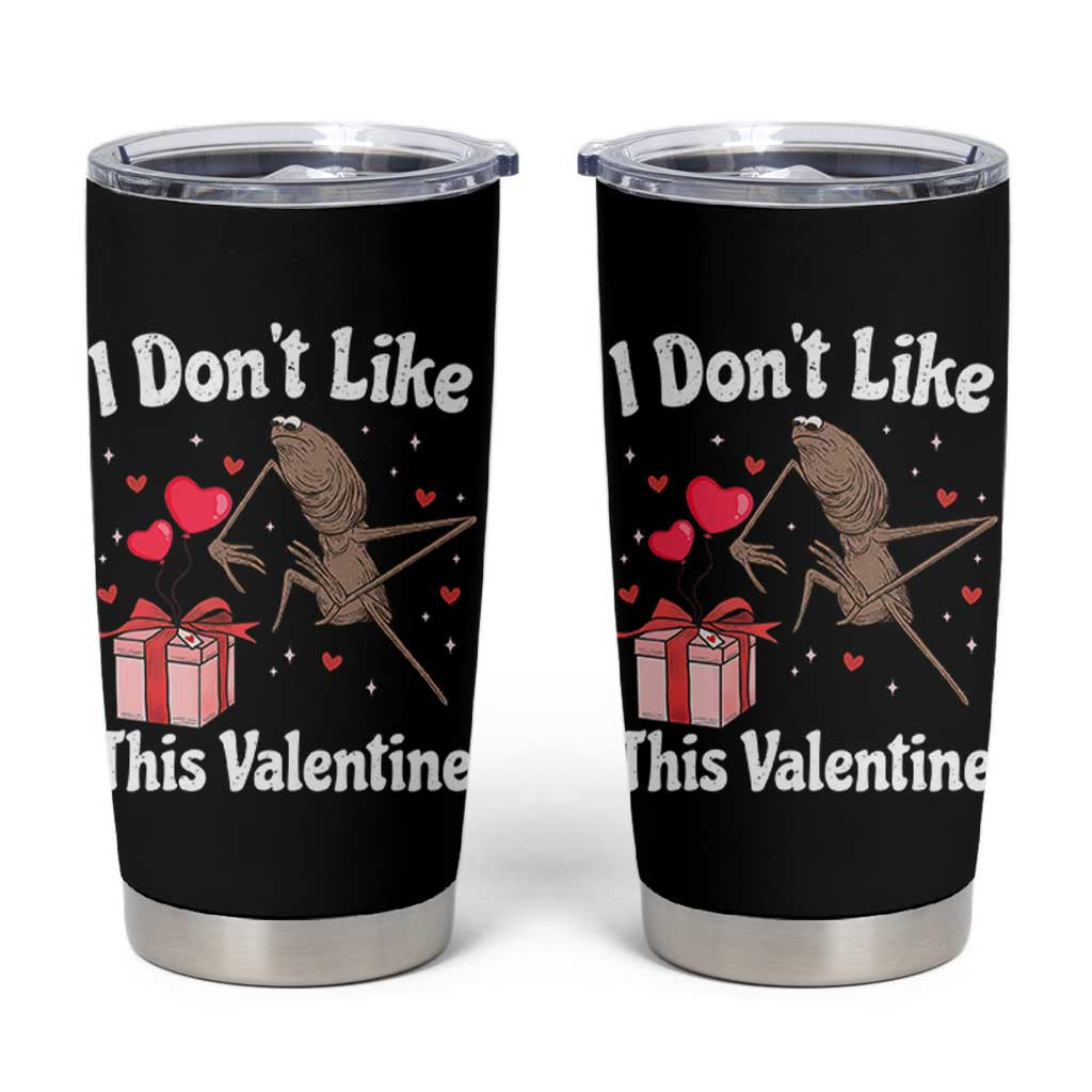 Marcus The Worm Meme Tumbler Cup Funny Anti Valentines Day Sarcastic - Wonder Print Shop