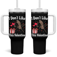Marcus The Worm Meme Tumbler With Handle Funny Anti Valentines Day Sarcastic - Wonder Print Shop