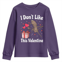 Marcus The Worm Meme Youth Sweatshirt Funny Anti Valentines Day Sarcastic - Wonder Print Shop