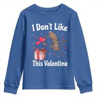 Marcus The Worm Meme Youth Sweatshirt Funny Anti Valentines Day Sarcastic - Wonder Print Shop