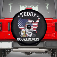 Teddy Boozedevelt Theodore Roosevelt Spare Tire Cover 4th Of July American Flag