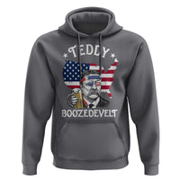 Teddy Boozedevelt Theodore Roosevelt Hoodie 4th Of July American Flag