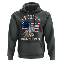 Teddy Boozedevelt Theodore Roosevelt Hoodie 4th Of July American Flag