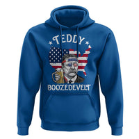 Teddy Boozedevelt Theodore Roosevelt Hoodie 4th Of July American Flag