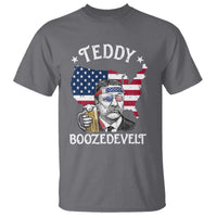 Teddy Boozedevelt Theodore Roosevelt T Shirt 4th Of July American Flag
