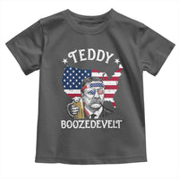 Teddy Boozedevelt Theodore Roosevelt Toddler T Shirt 4th Of July American Flag