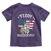 Teddy Boozedevelt Theodore Roosevelt Toddler T Shirt 4th Of July American Flag