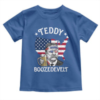 Teddy Boozedevelt Theodore Roosevelt Toddler T Shirt 4th Of July American Flag