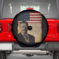 Theodore Roosevelt Quote Spare Tire Cover American President History