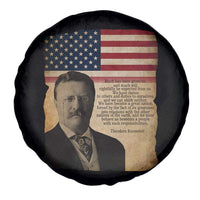 Theodore Roosevelt Quote Spare Tire Cover American President History