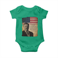 Theodore Roosevelt Quote Baby Onesie American President History