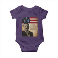Theodore Roosevelt Quote Baby Onesie American President History